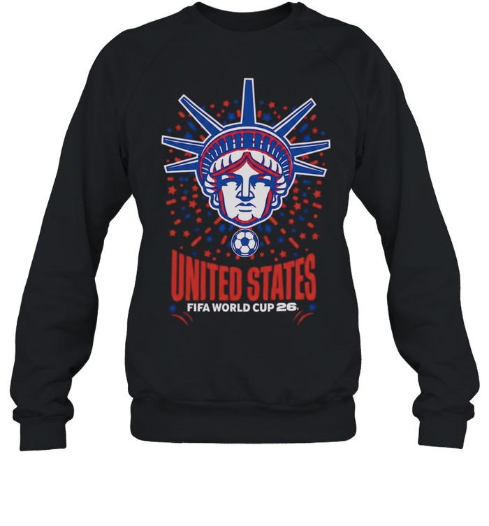 United States Fifa World Cup 26 Statue of Liberty Unisex Sweatshirt