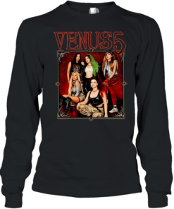 Venus 5 band members posing Long Sleeved T-shirt