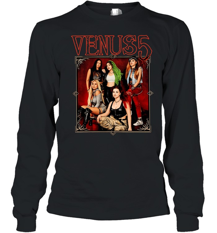 Venus 5 band members posing Long Sleeved T-shirt