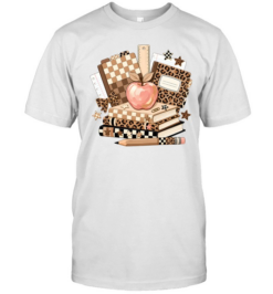Vintage Coquette Stacked Books Classic Men's T-shirt