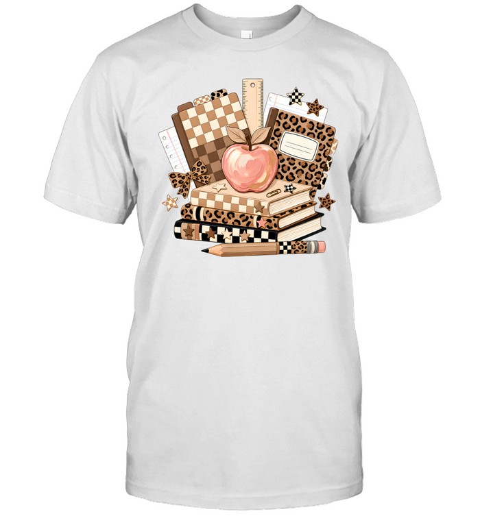 Vintage Coquette Stacked Books Classic Men's T-shirt