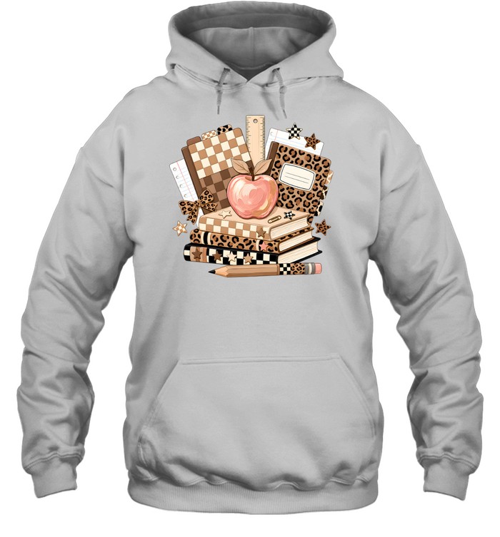 Vintage Coquette Stacked Books Unisex Hoodie