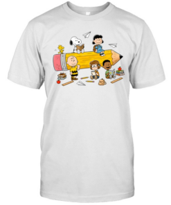 Vintage Snoopy and Friends School Classic Men's T-shirt