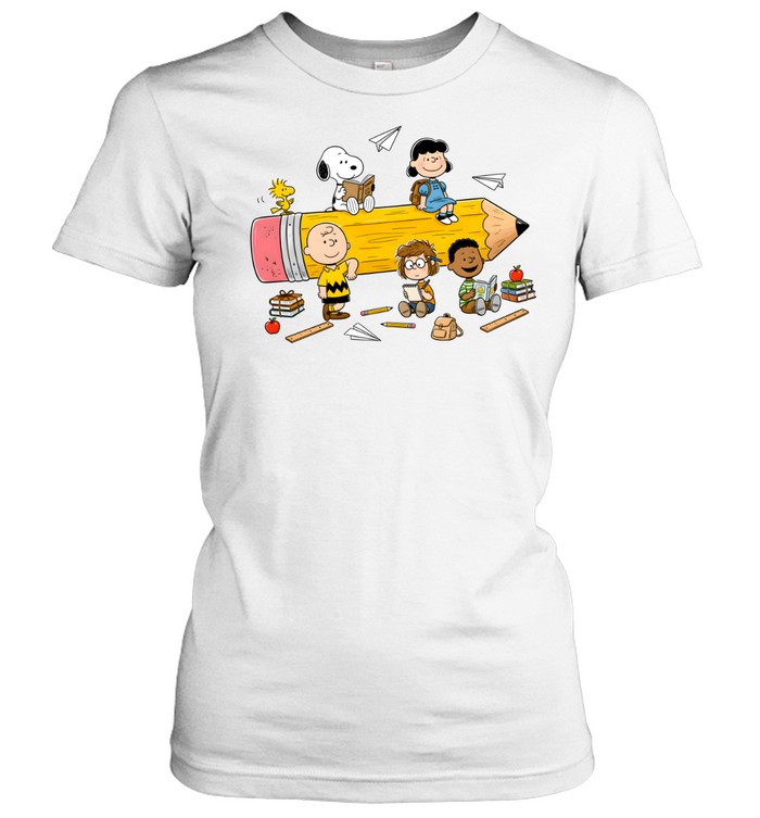 Vintage Snoopy and Friends School Classic Women's T-shirt