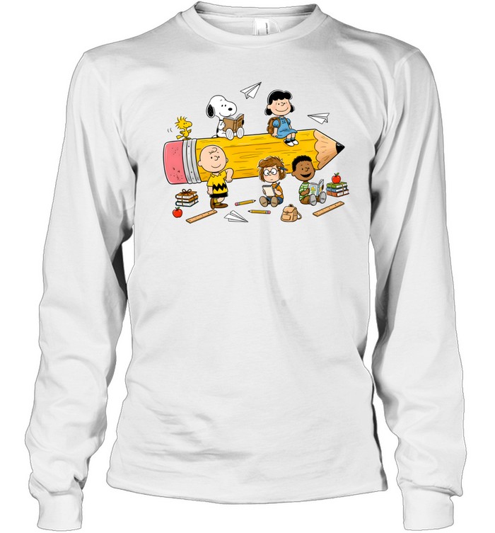 Vintage Snoopy and Friends School Long Sleeved T-shirt