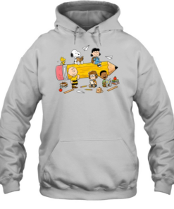 Vintage Snoopy and Friends School Unisex Hoodie