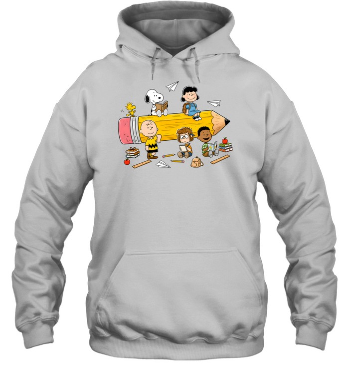 Vintage Snoopy and Friends School Unisex Hoodie