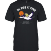 We Ride at Dawn Not Fast Just Early Frog on Goose  Classic Men's T-shirt