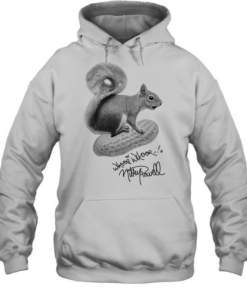 Whoop Whoop Mikey Powell Squirrel Graphic  Unisex Hoodie