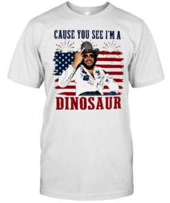 Williams Jr Cause You See I’m A Dinosaur 4th of July Classic Men's T-shirt