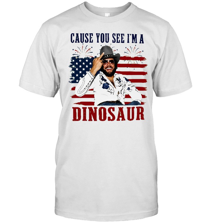 Williams Jr Cause You See I’m A Dinosaur 4th of July Classic Men's T-shirt