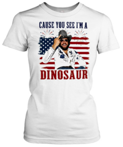 Williams Jr Cause You See I’m A Dinosaur 4th of July  Classic Women's T-shirt