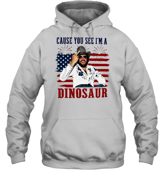Williams Jr Cause You See I’m A Dinosaur 4th of July Unisex Hoodie