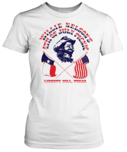 Willie Nelson 1975 4th of July Picnic Band 70s  Classic Women's T-shirt