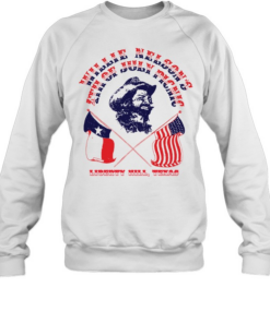 Willie Nelson 1975 4th of July Picnic Band 70s Unisex Sweatshirt