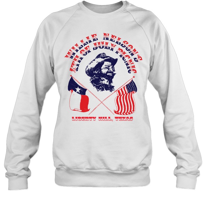 Willie Nelson 1975 4th of July Picnic Band 70s Unisex Sweatshirt