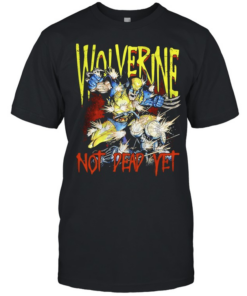 Wolverine Marvel Comics Wolverine not dead yet Classic Men's T-shirt