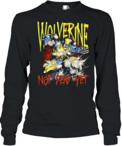 Wolverine Marvel Comics Wolverine not dead yet Long Sleeved T-shirt