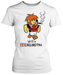 World Cup Willie England 1966 mascot cartoon smoking cigar soccer tournament  Classic Women's T-shirt