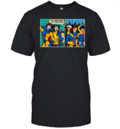 X-Men Wolverine Scotty doesn’t know cartoon comic panel parody humor  Classic Men's T-shirt