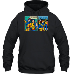 X-Men Wolverine Scotty doesn’t know cartoon comic panel parody humor Unisex Hoodie