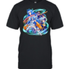 Xenosaga space robots collage graphic Classic Men's T-shirt