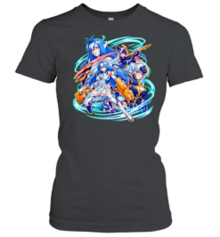 Xenosaga space robots collage graphic Classic Women's T-shirt