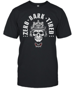 Zero Dark Tired skull  Classic Men's T-shirt