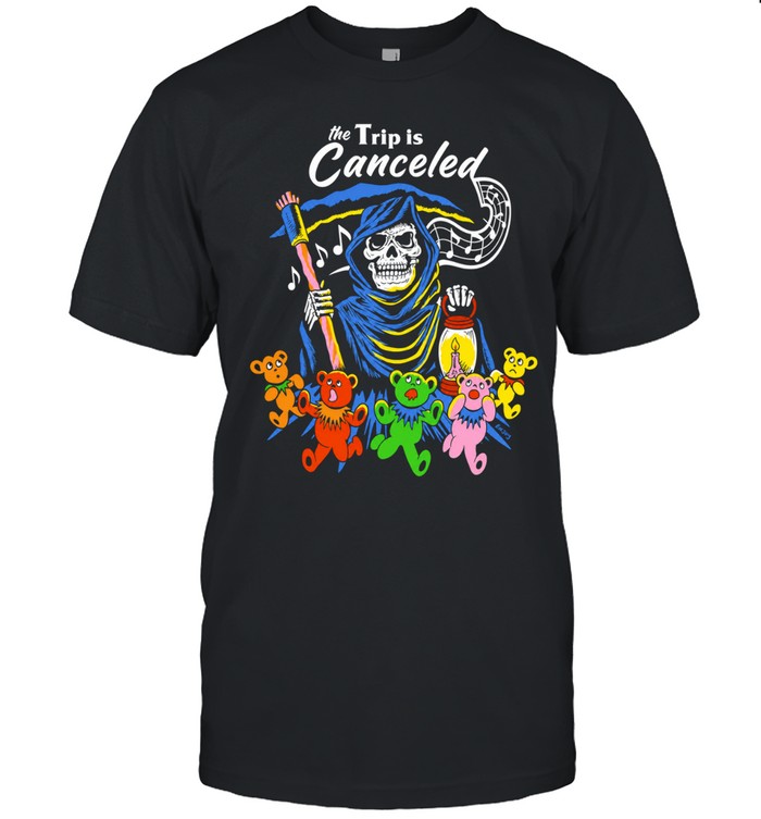 grim reaper the trip is canceled dancing bears Classic Men's T-shirt